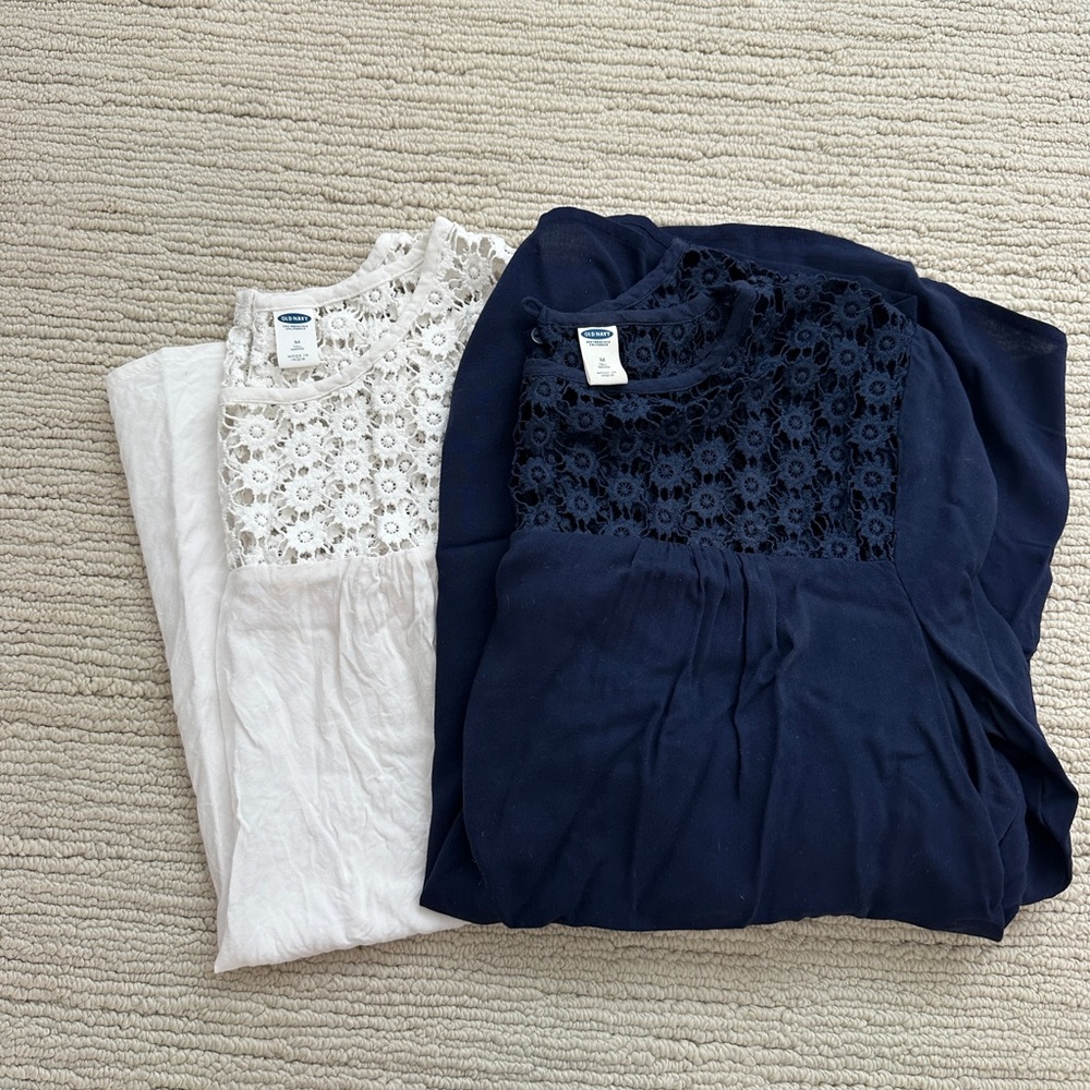 2 Old Navy blouses